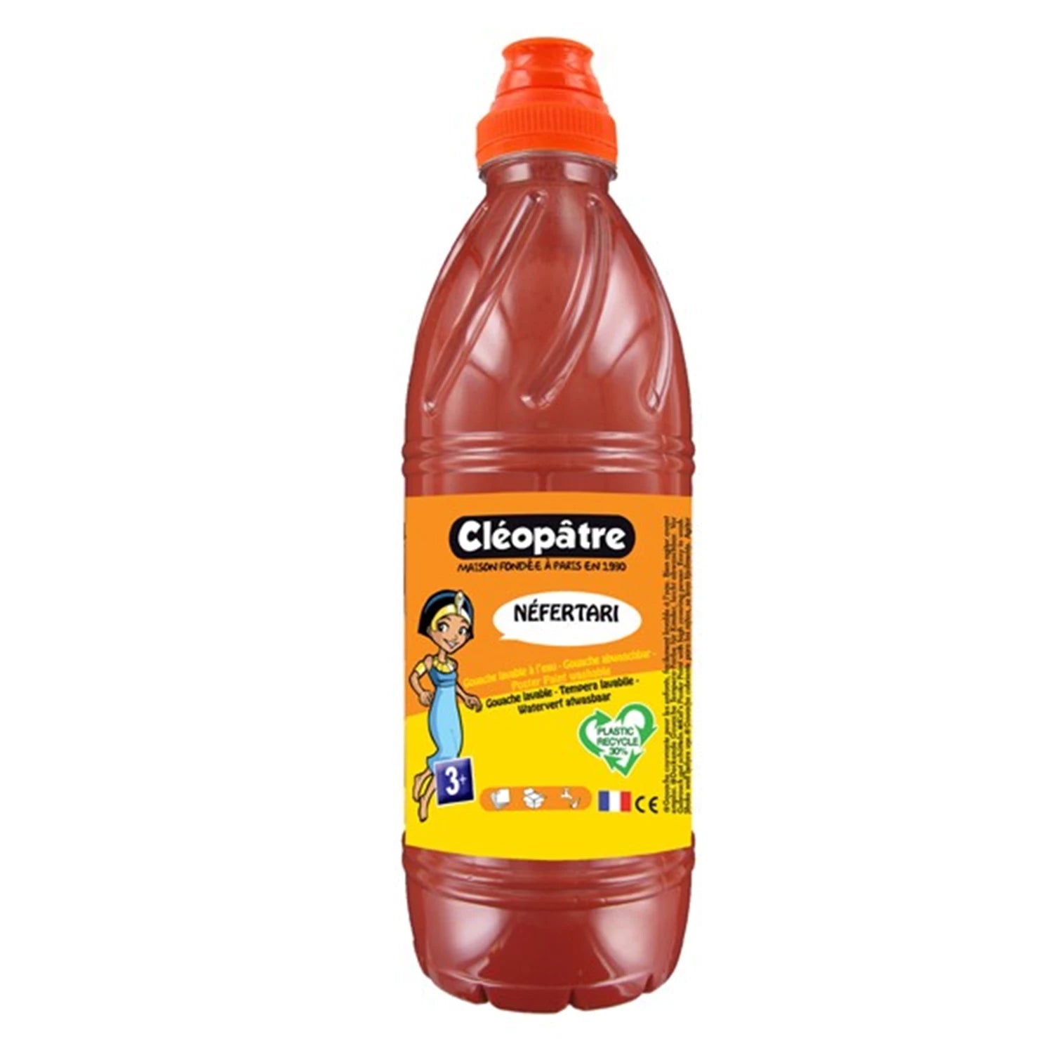 NEFERTARI – GOUACHE-TEMPERA 1L SIENA