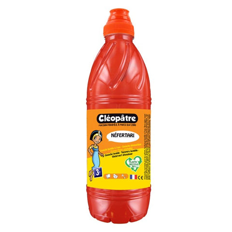 NEFERTARI – GOUACHE-TEMPERA 1L ZINNOBERROT