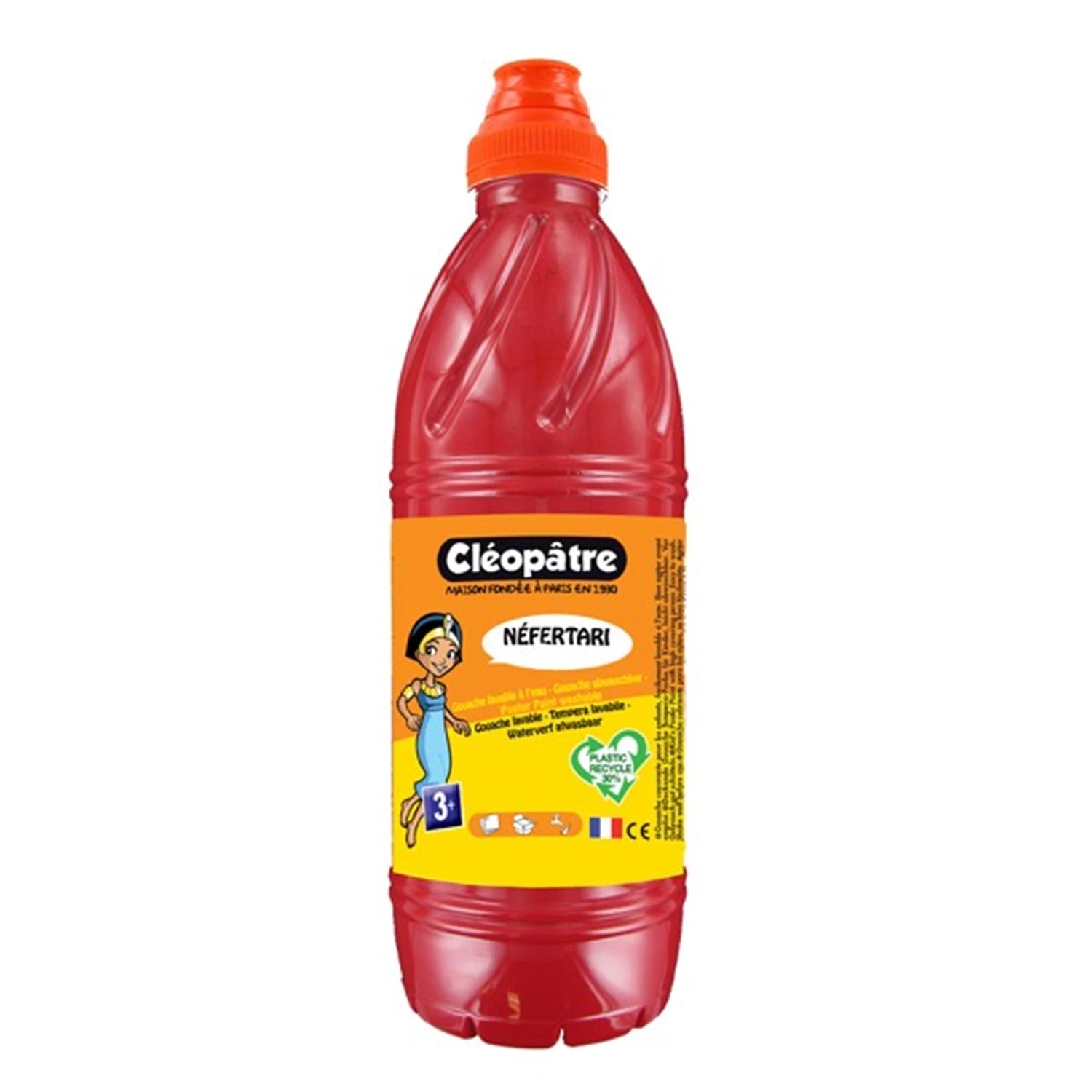 NEFERTARI – GOUACHE-TEMPERA 1L KARMINROT