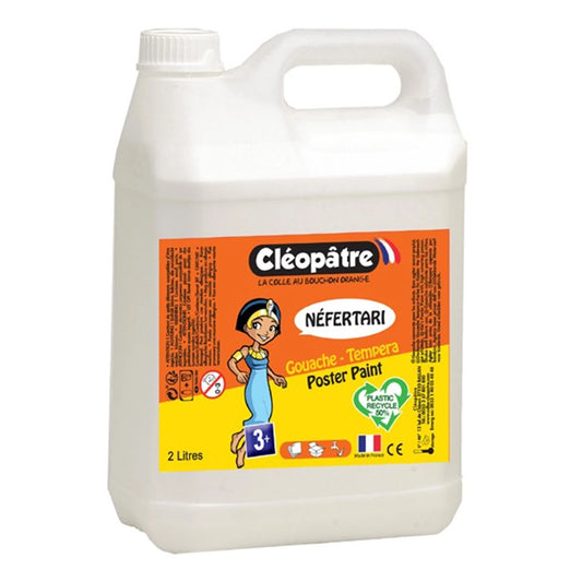 NEFERTARI – GOUACHE-TEMPERA 5L WEISS