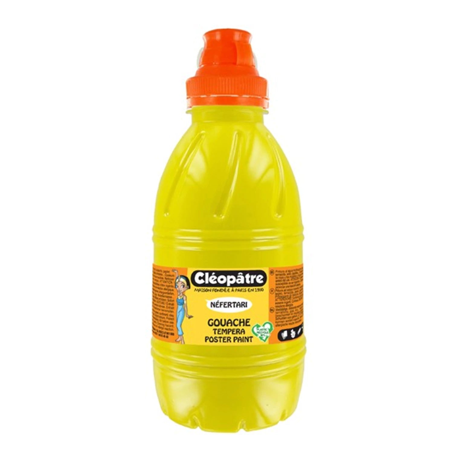NEFERTARI – GOUACHE-TEMPERA 500ML PRIMÄRGELB