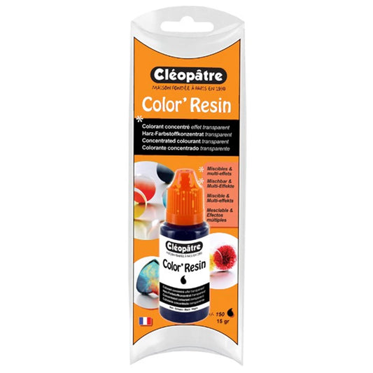 COLOR'RESIN – TRANSPARENTE HARZFARBE 15G SCHWARZ