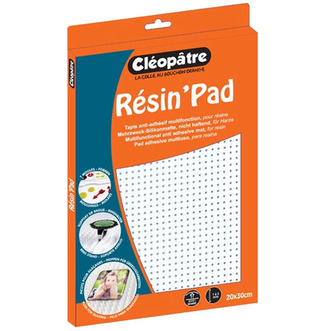 RESIN'PAD – SILIKONUNTERLAGE FUR DAS ARBEITEN MIT HARZEN 20X