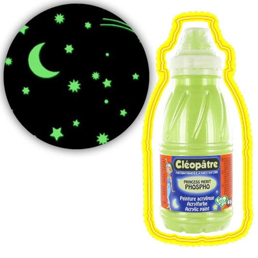 PRINCESS MERIT - ACRYLFARBE 250ML PHOSPHORESZIERENDE