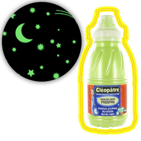 PRINCESS MERIT - ACRYLFARBE 250ML PHOSPHORESZIERENDE