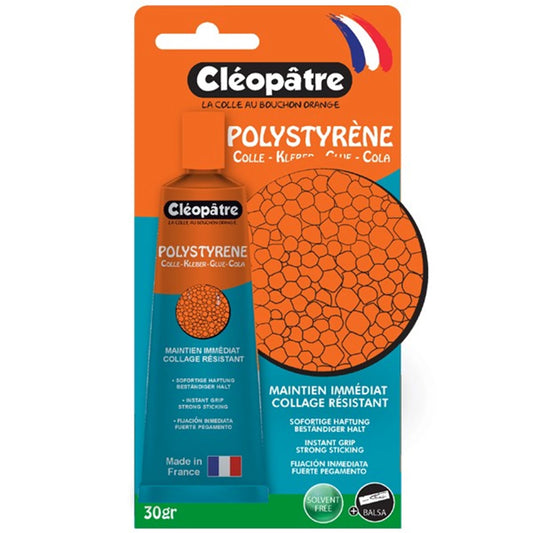 STYROPORKLEBER  CLEO'TECH  ALUMINIUMTUBE 30G BLISTERVERPACKU