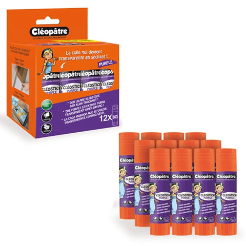 KLEBESTIFT  CLEO STICK PURPLE  LILA 8GX12