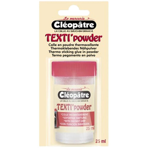 TEXTI'POWDER - THERMOKLEBENDES NÄHPULVER LA MERCERIE CLEOPÂT