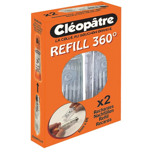 SET VON 2 NACHFULLPACKUNGEN FUR 360° KORREKTURROLLER