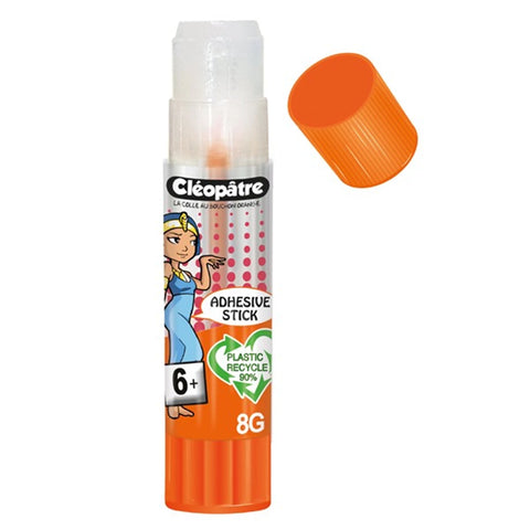 CLEOSTICK TRANSPARENT ADHESIVE 8 GR AB 6 JAHREN -RECYCLEO