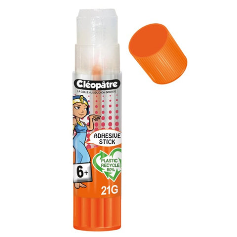 CLEOSTICK TRANSPARENT ADHESIVE 21 GR AB 6 JAHREN RECYCLEO
