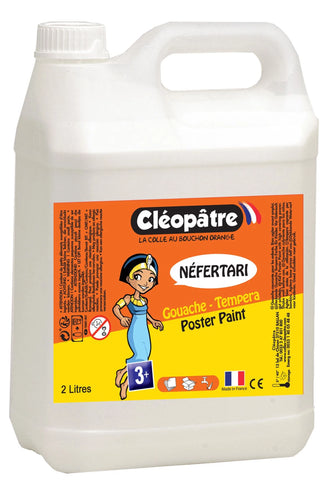 GOUACHE NEFERTARI WEIß 2 LITER