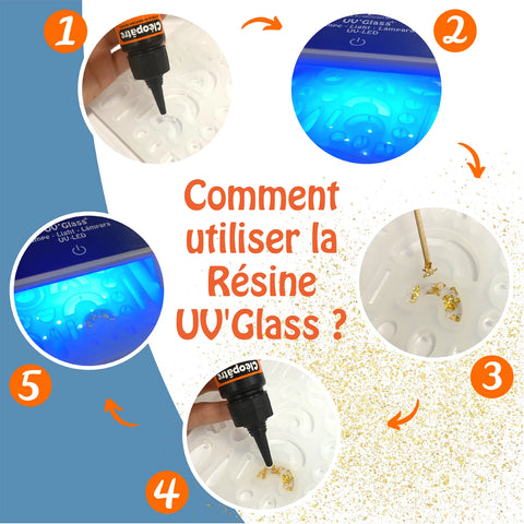 UV-LED-HARZGLAS 100GR