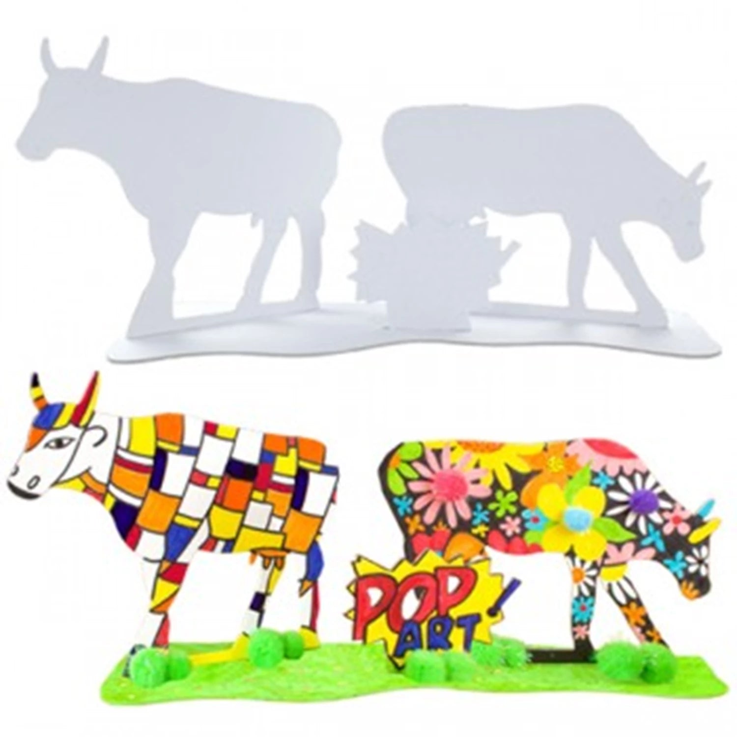 5 KÜHE NACH DER ART VON...