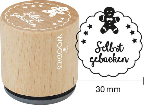 COLOP Woodies Display Weihnachten 151336 25 Stempel, 5 Kissen