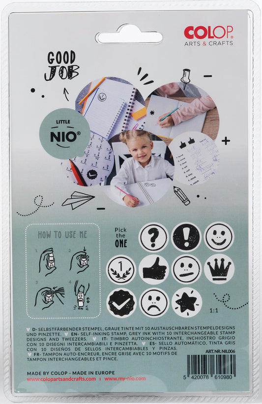 COLOP Stempel 154793 Little NIO Handmade Lehrer