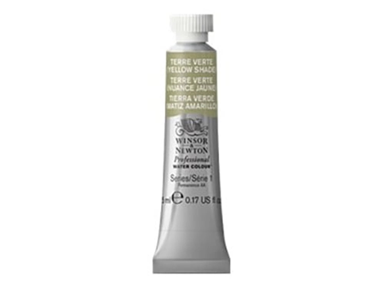 W&N PROF. WATER COLOUR 5ML TUBE GRÜNE ERDE (GELBTON)