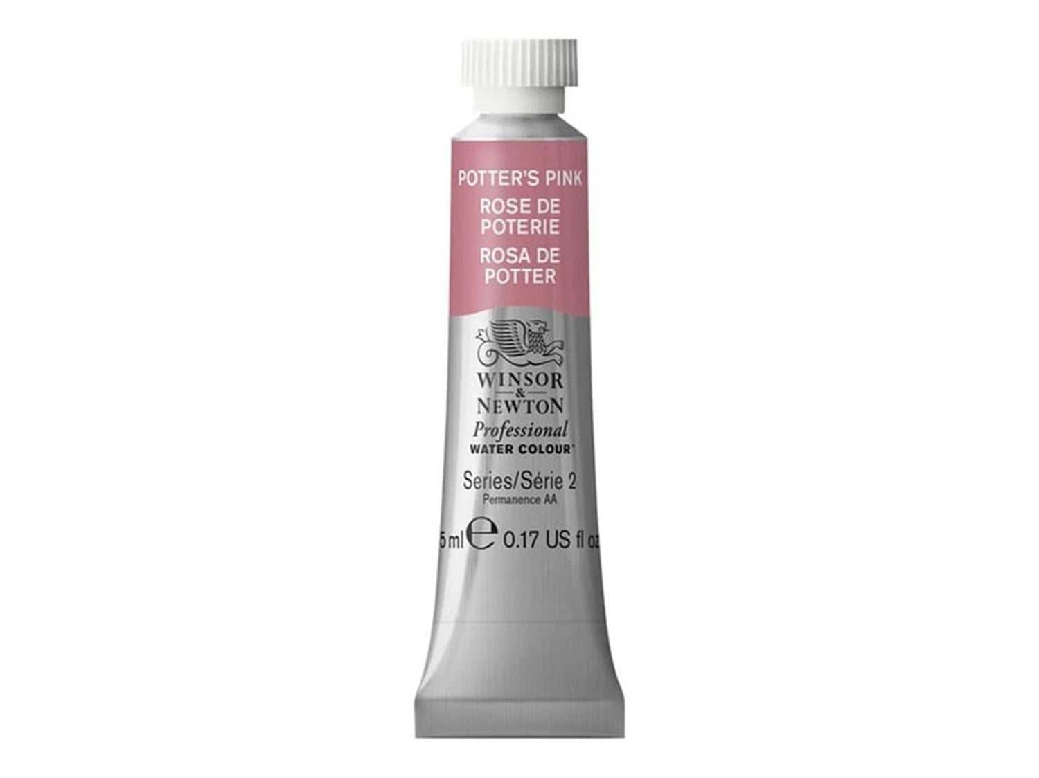 W&N PROF. WATER COLOUR 5ML TUBE POTTER'S PINK