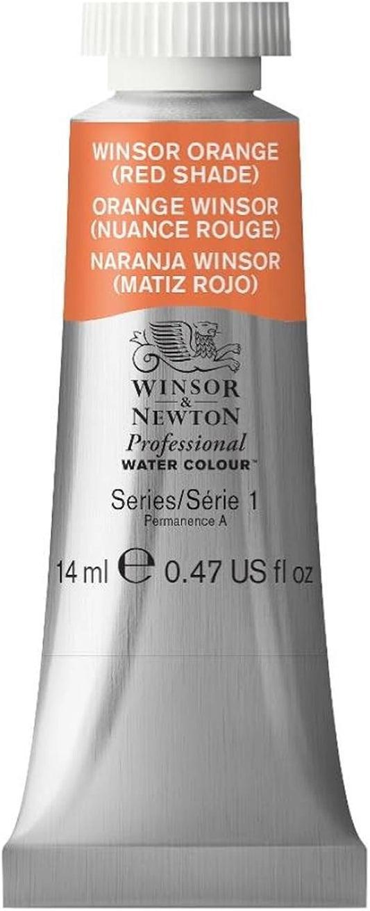 W&N PROF. WATER COLOUR 14ML TUBE WINSORORANGE (ROTTON