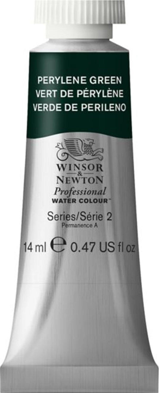 W&N PROF. WATER COLOUR 14ML TUBE PERYLENGRÜN