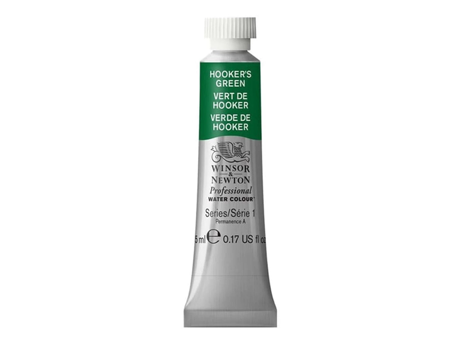 W&N PROF. WATER COLOUR 5ML TUBE HOOKERS GRÜN