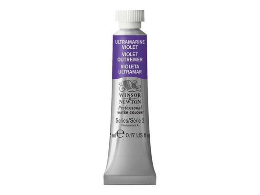 W&N PROF. WATER COLOUR 5ML TUBE ULTRAMARINVIOLETT