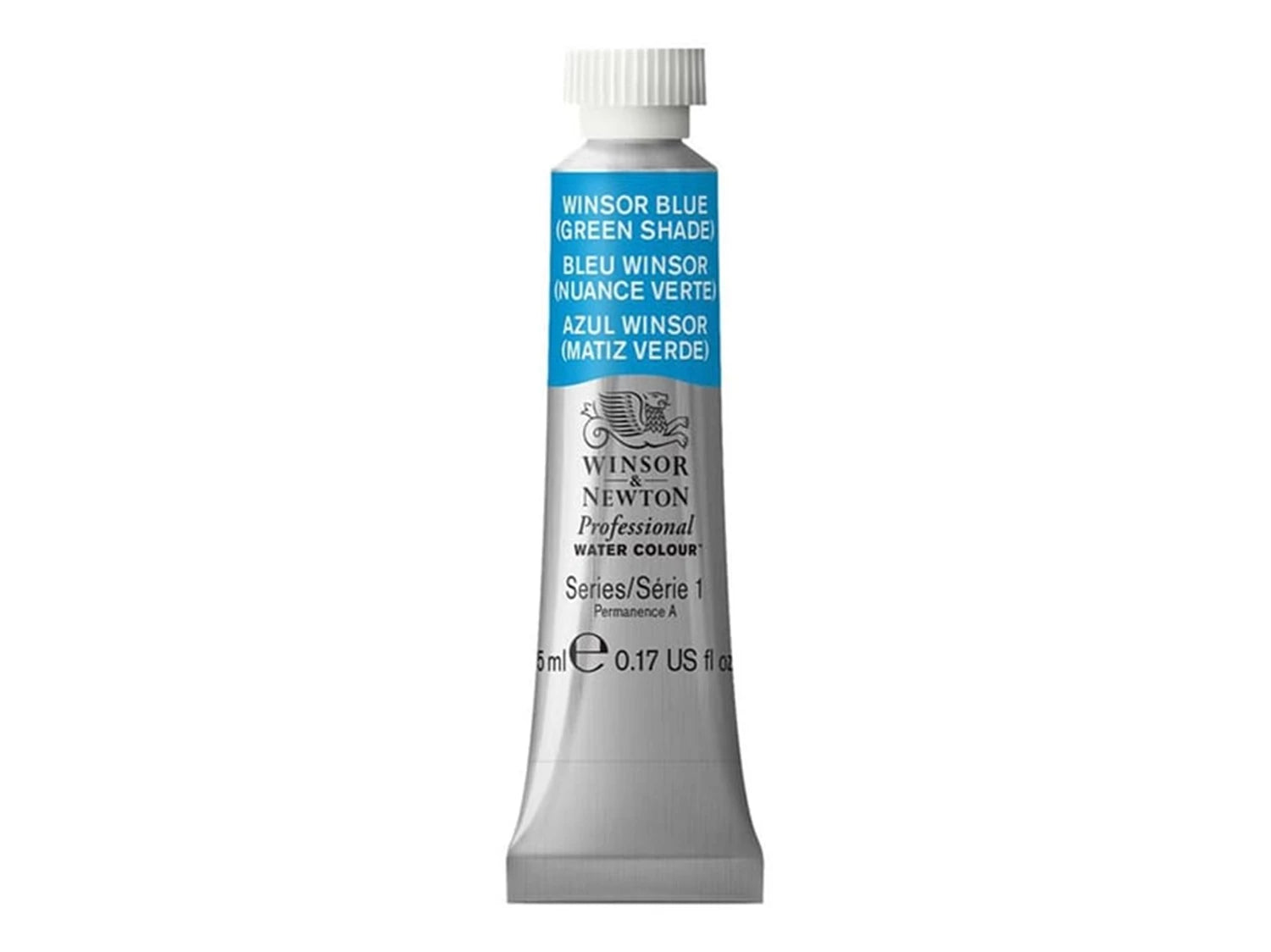 W&N PROF. WATER COLOUR 5ML TUBE WINSORBLAU (GRÜNTON)