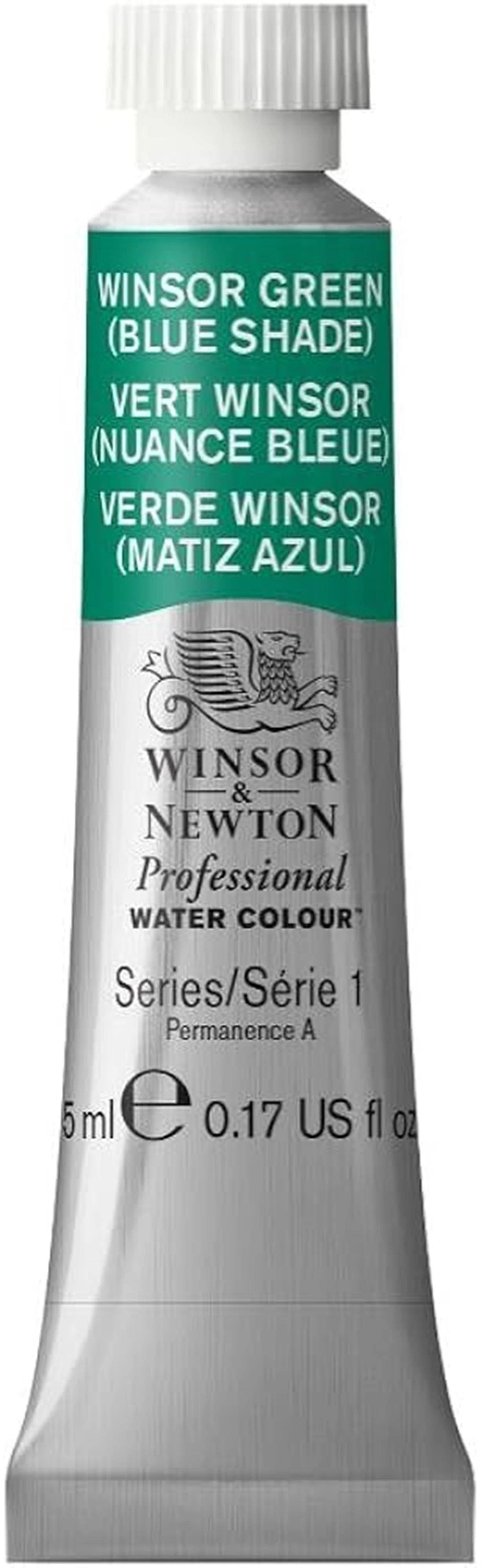 W&N PROF. WATER COLOUR 5ML TUBE WINSORGRÜN (BLAUTON)