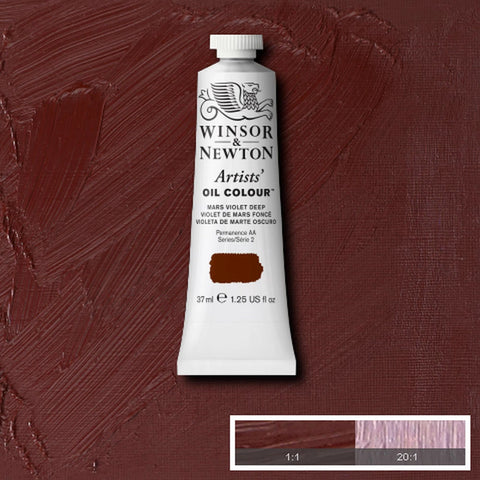 W&N ARTISTS' ÖLFARBE 37ML TUBE MARSVIOLETT DUNKEL