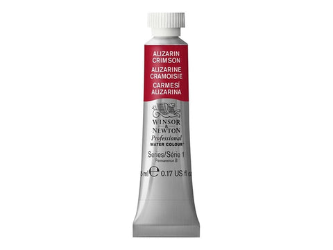 W&N PROF. WATER COLOUR 5ML TUBE ALIZARINKARMESIN