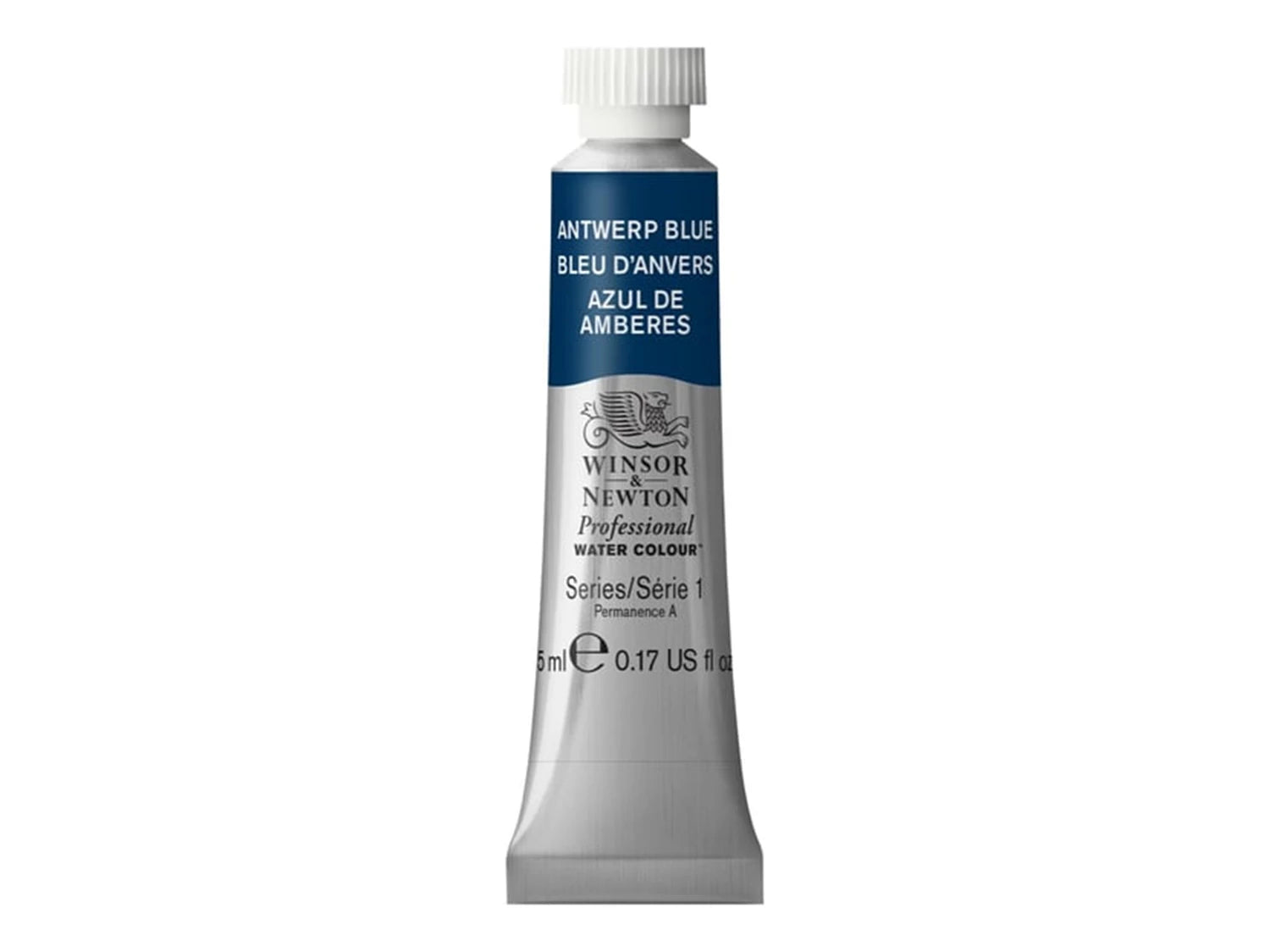 W&N PROF. WATER COLOUR 5ML TUBE ANTWERPENER BLAU