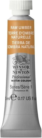 W&N PROF. WATER COLOUR 5ML TUBE UMBRA NATUR