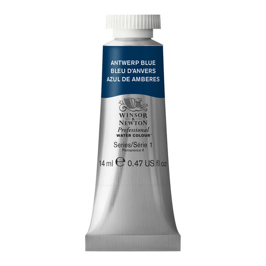 W&N PROF. WATER COLOUR 14ML TUBE ANTWERPENER BLAU