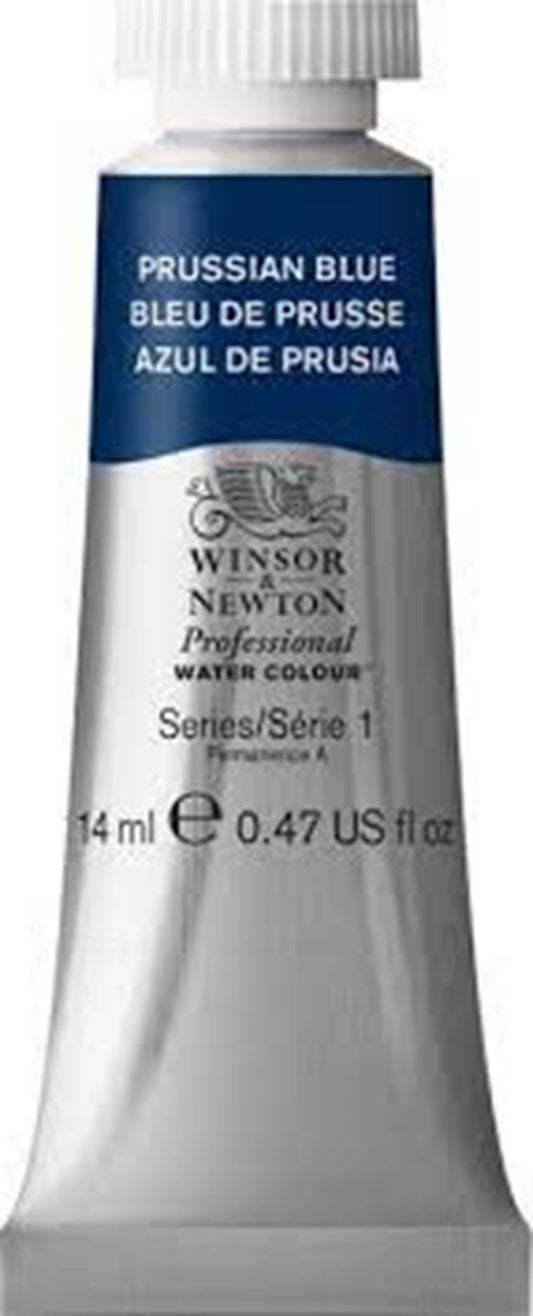 W&N PROF. WATER COLOUR 14ML TUBE PREUSSISCHBLAU