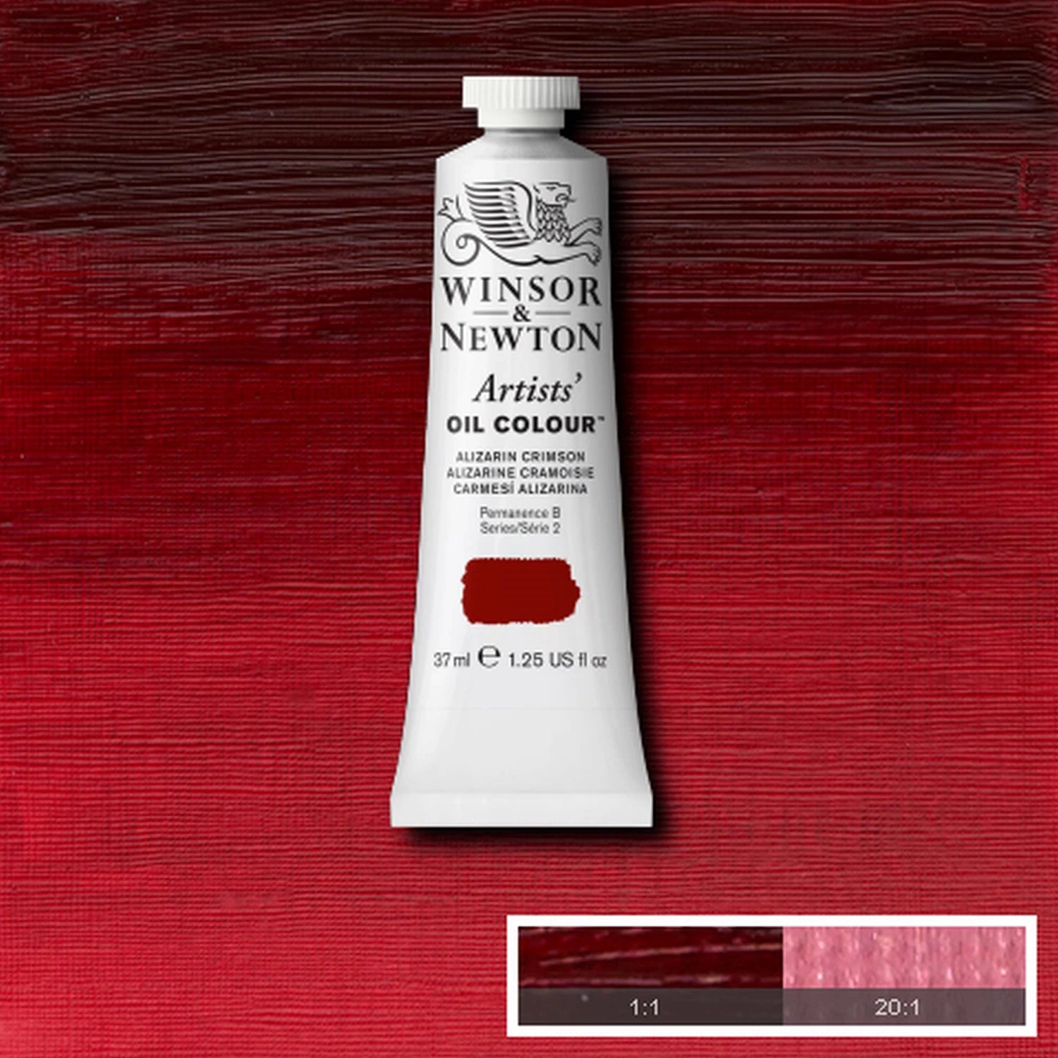 W&N ARTISTS' ÖLFARBE 37ML TUBE ALIZARINKARMESIN