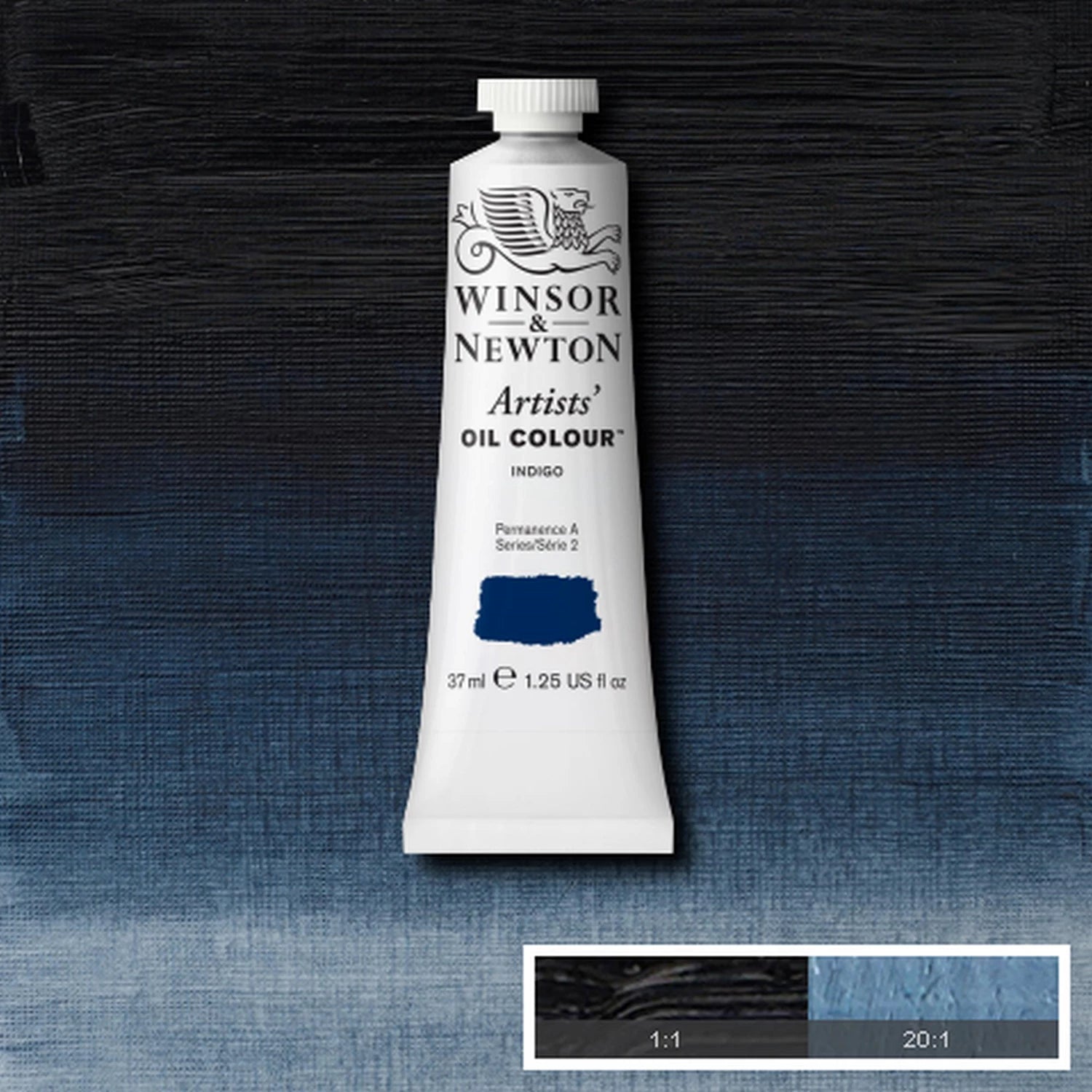 W&N ARTISTS' ÖLFARBE 37ML TUBE INDIGO