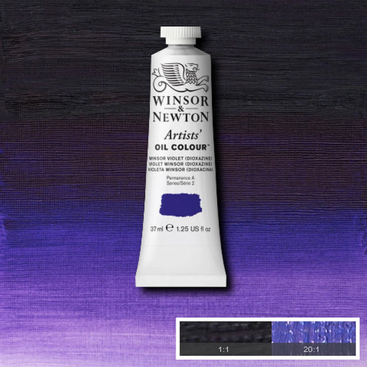 W&N ARTISTS' ÖLFARBE 37ML TUBE WINSORVIOLETT (DIOXAZIN)