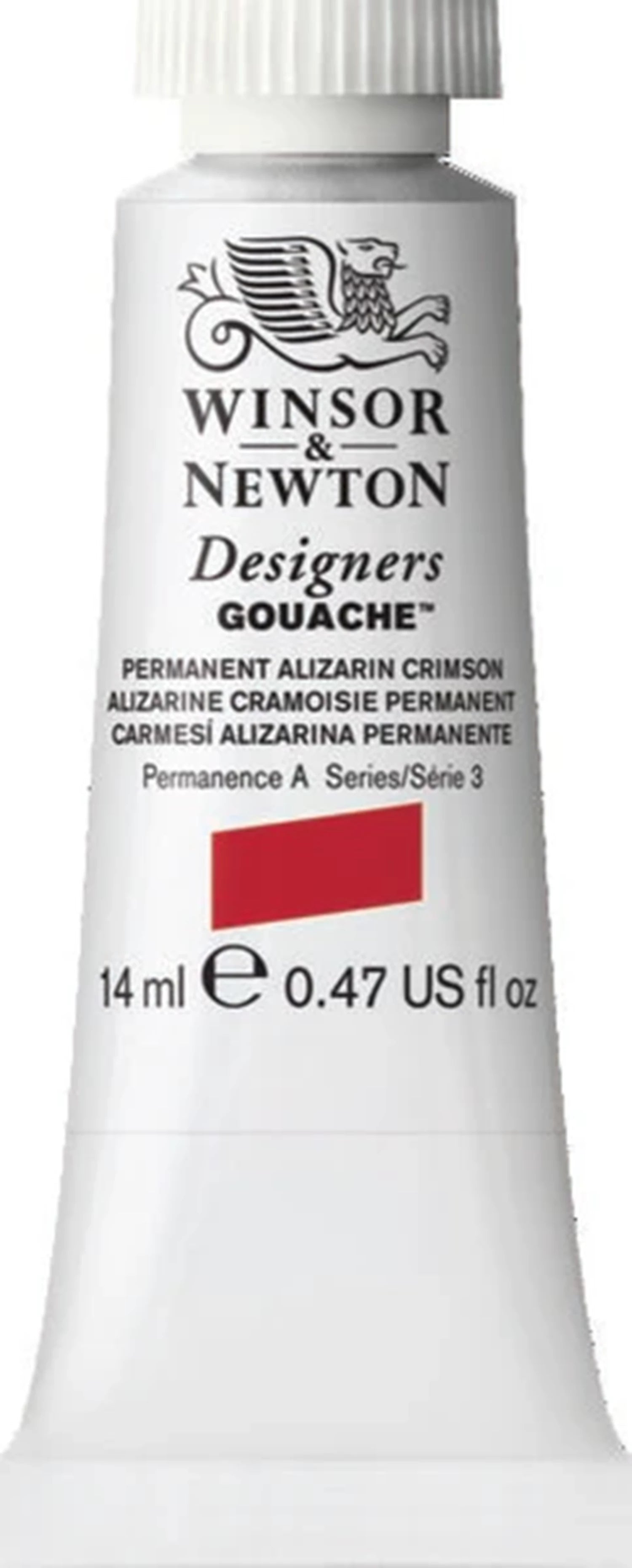 W&N DESIGNERS GOUACHE 14ML TUBE PERMANENT ALIZARINKARMESIN