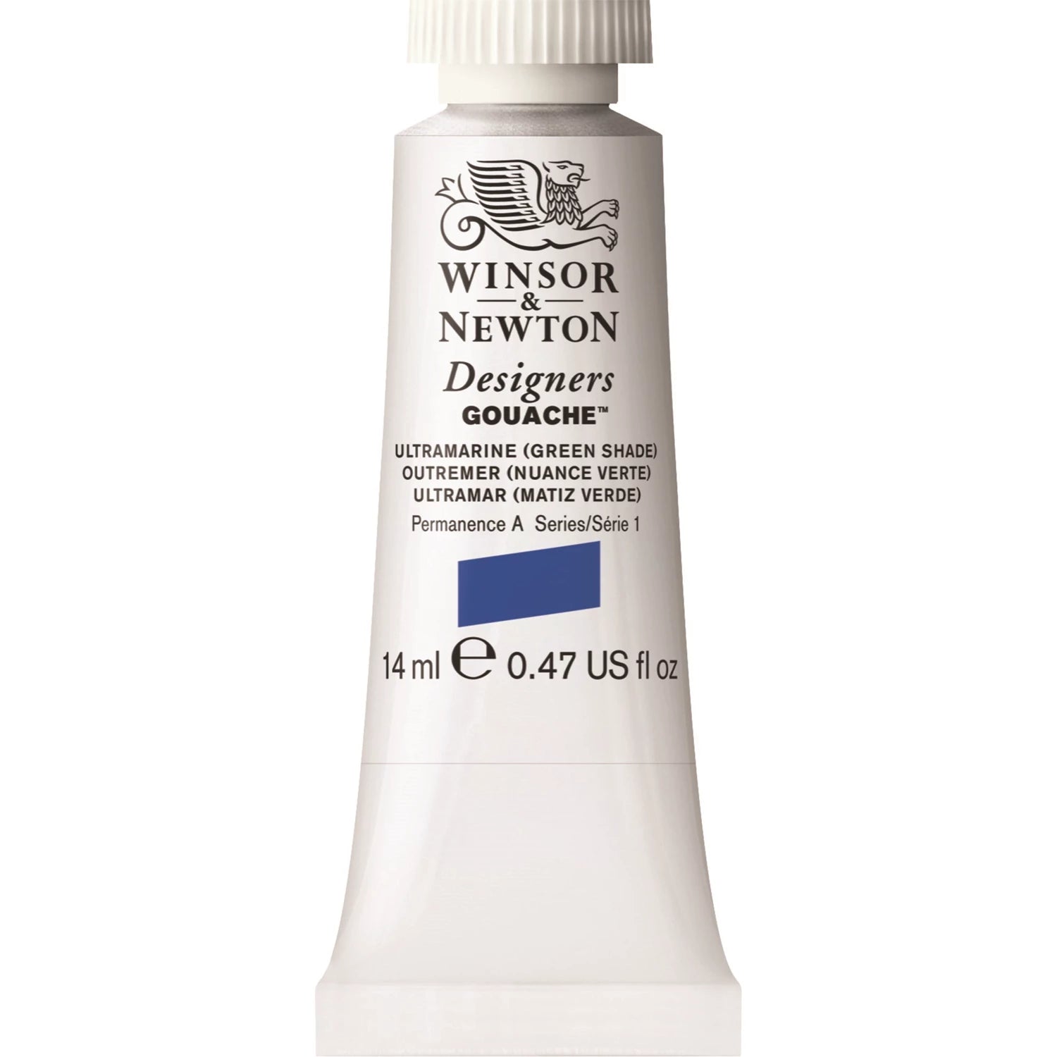 W&N DESIGNERS GOUACHE 14ML TUBE ULTRAMARIN (GRÜNTON)