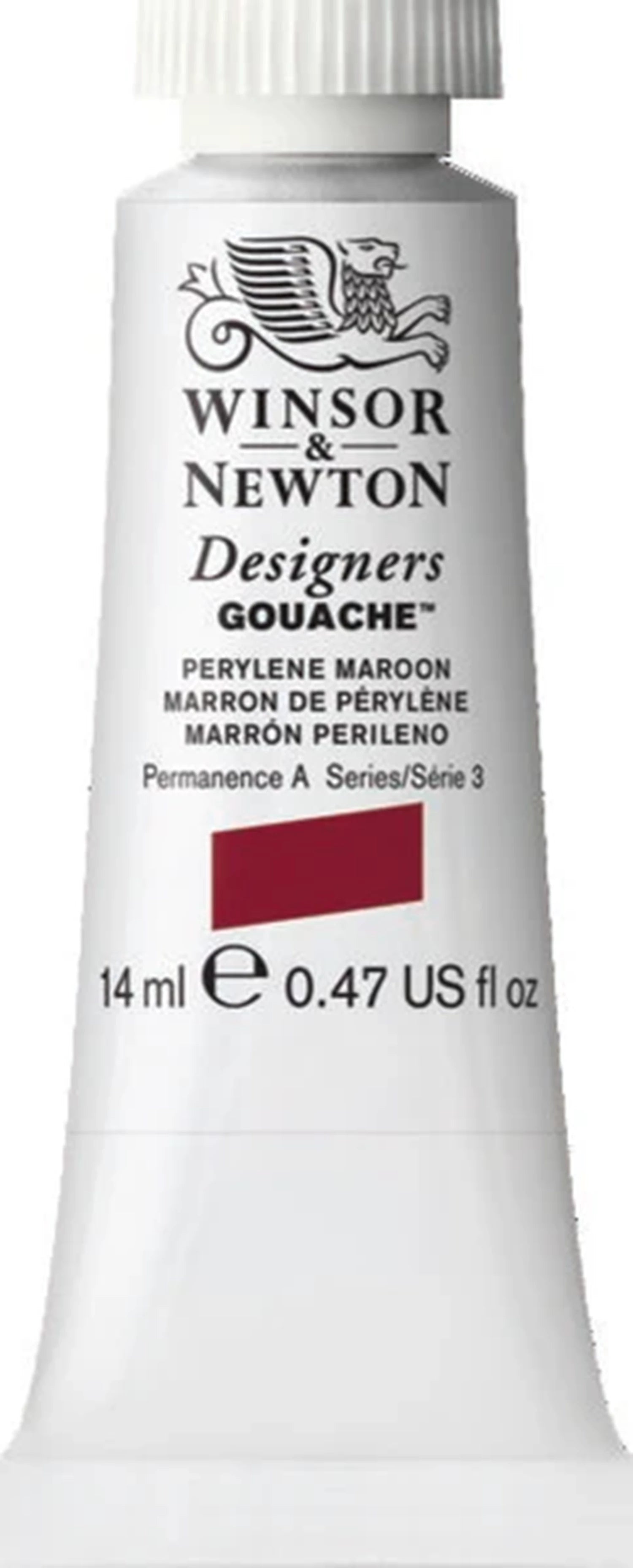 W&N DESIGNERS GOUACHE 14ML TUBE PERYLENE KASTANIE