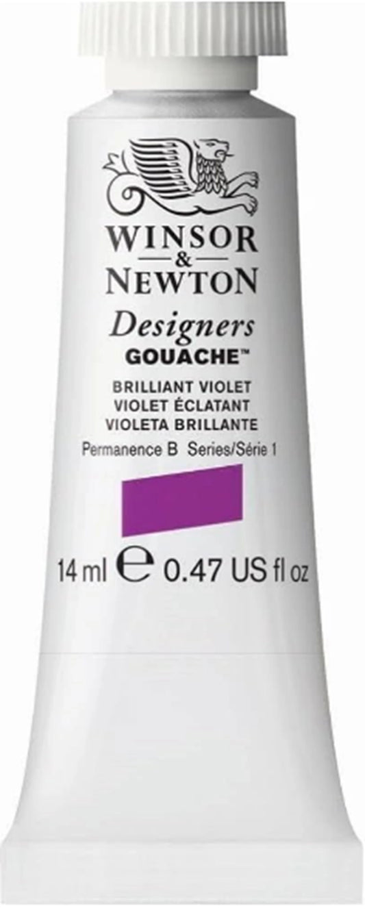 W&N DESIGNERS GOUACHE 14ML TUBE PERYLENE VIOLETT