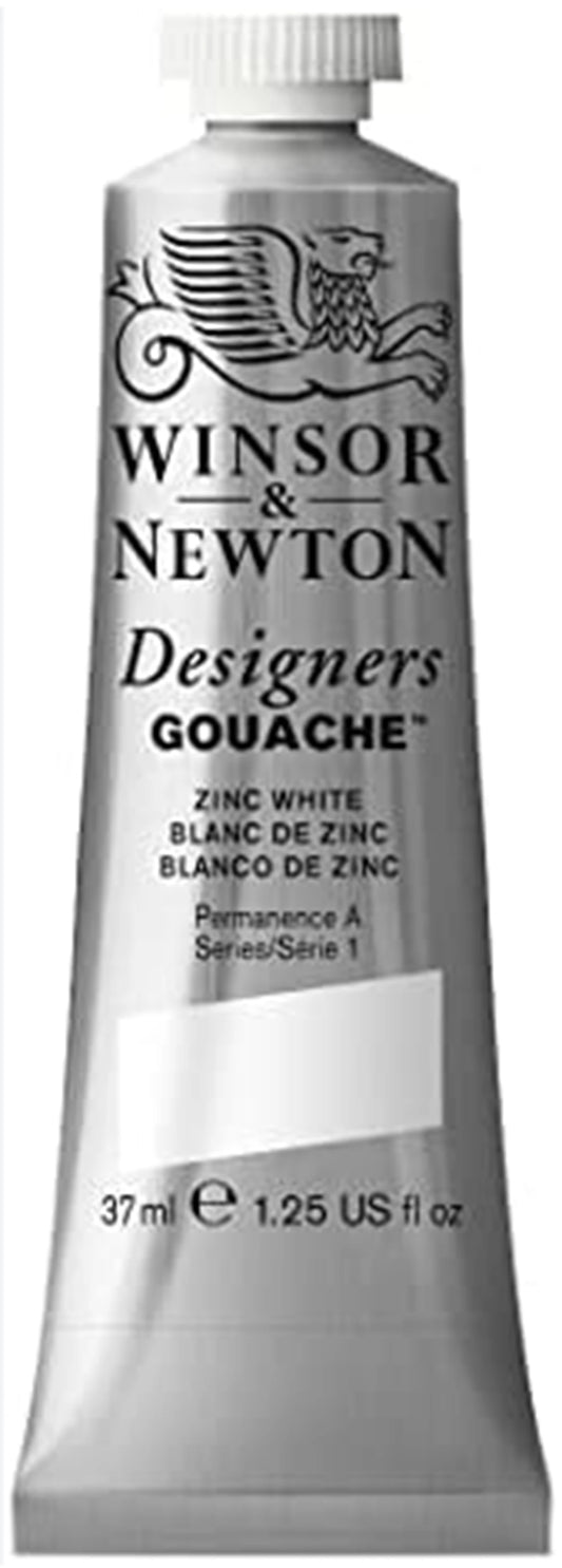 W&N DESIGNERS GOUACHE 37 ML ZINKWEISS