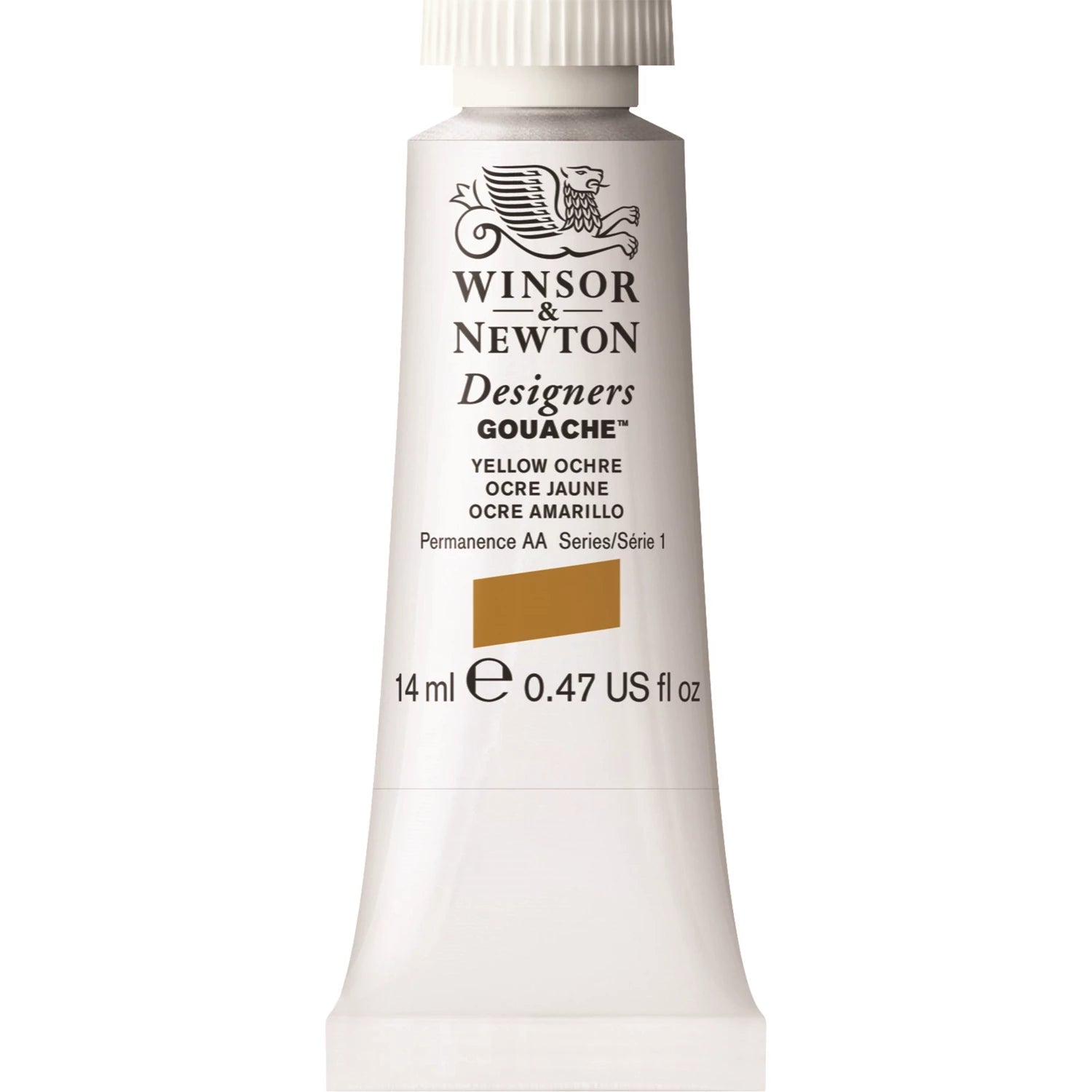 W&N DESIGNERS GOUACHE 14ML TUBE GELBER OCKER