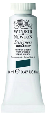 W&N DESIGNERS GOUACHE 14ML TUBE WINSORGRÜN