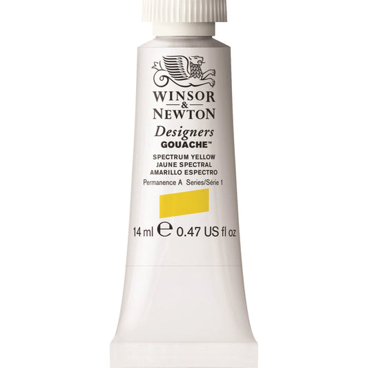 W&N DESIGNERS GOUACHE 14ML TUBE SPEKTRUMGELB