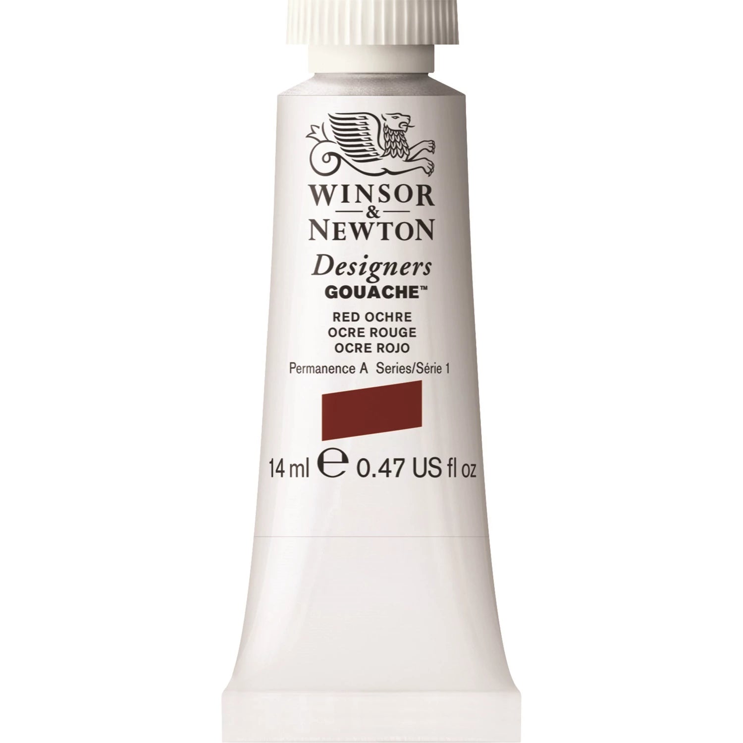 W&N DESIGNERS GOUACHE 14ML TUBE ROTER OCKER