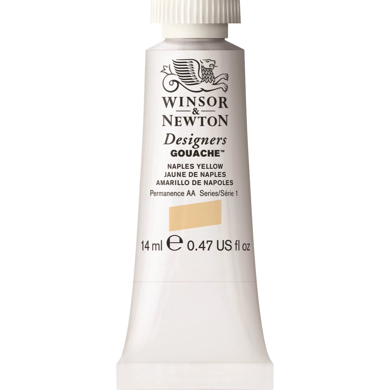 W&N DESIGNERS GOUACHE 14ML TUBE NEAPELGELB