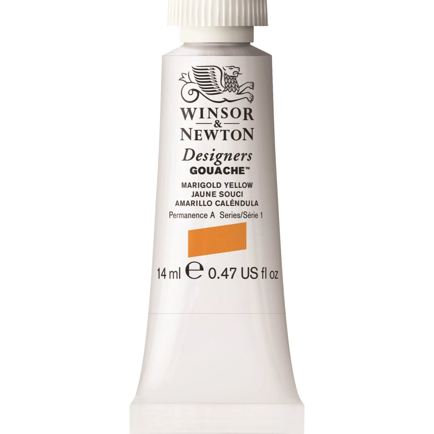 W&N DESIGNERS GOUACHE 14ML TUBE MARIGOLD GELB