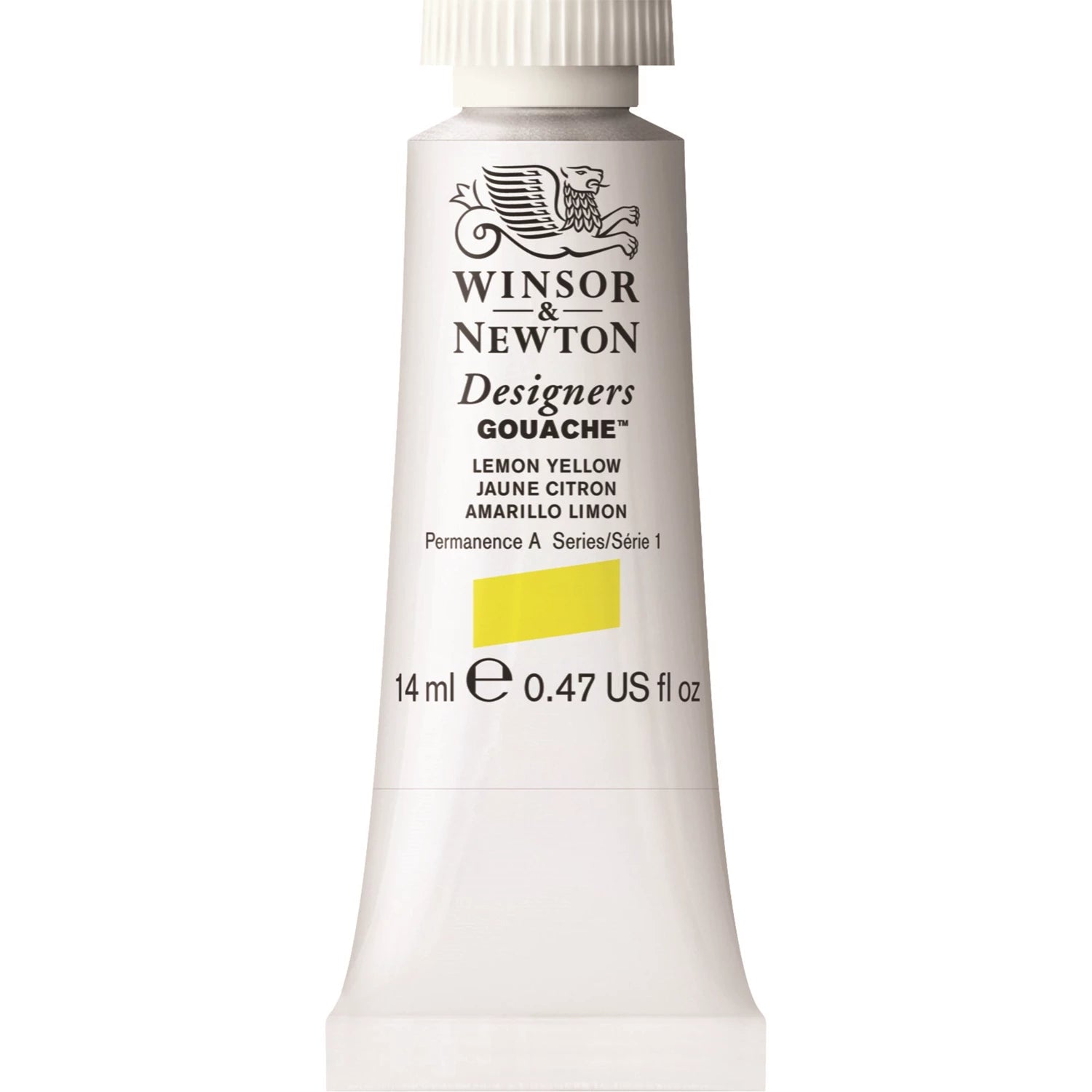 W&N DESIGNERS GOUACHE 14ML TUBE ZITRONENGELB