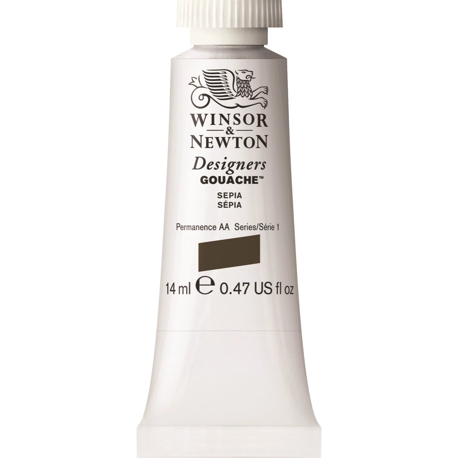 W&N DESIGNERS GOUACHE 14ML TUBE SEPIA